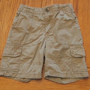 Little boys cargo shorts. Size 4. Gymboree